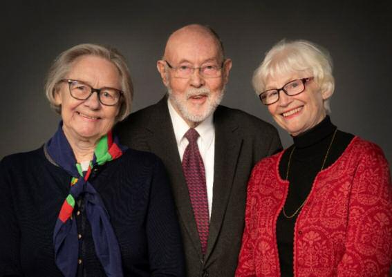 Æresmedlemmer i NFHS
Fra venstre: Aslaug Gombos, Mathis Gundersveen, Gunvor Solheim
Foto: Terje Skåre.