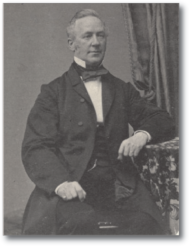 Harald Thaulow (1815–1881). Foto: Claus Peder Knudsen. Tilhører Oslo museum.