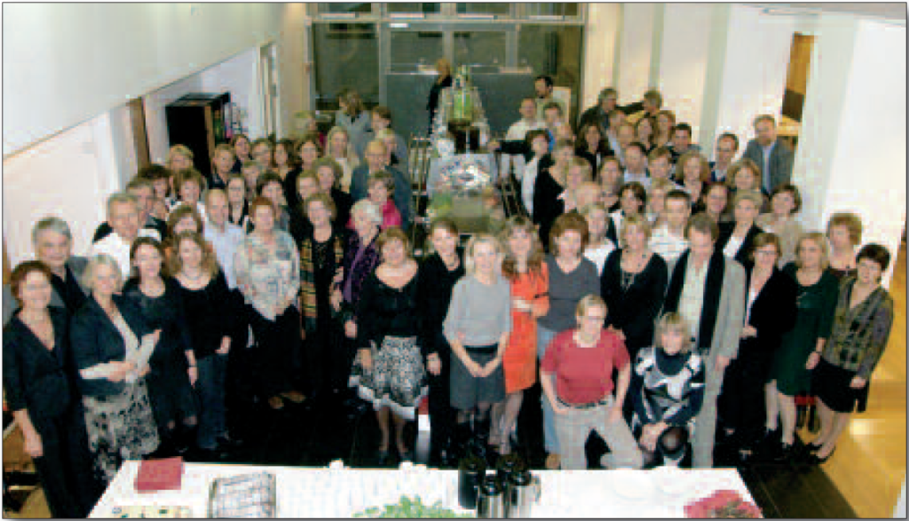 I oktober 2007 markerte 85 gamle og nye «klinikere» 40-års jubileet til Klinisk FoU i Nyco/GE Healthcare.