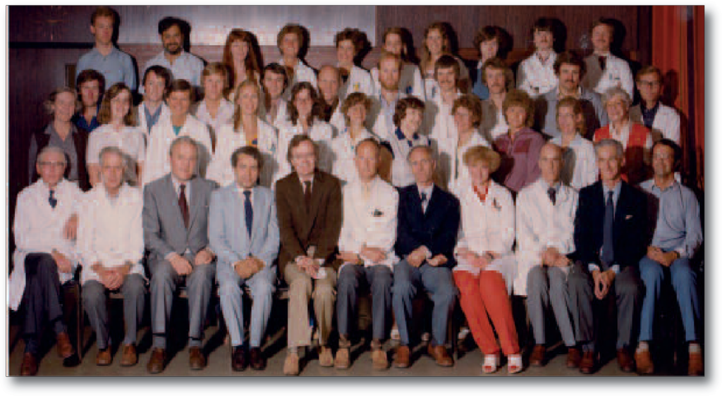 Medarbeidere i Nycomed i Preklinisk og Klinisk FoU som arbeidet med det non-ioniske røntgenkontrastmiddelet Omnipaque® i 1982. Så langt har ingen andre legemidler utviklet i Norge oppnådd en så stor salgssuksess på verdensmarkedet.