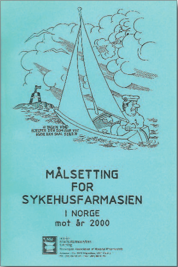 Fig. 1 Sykehusfarmasien mot år 2000.