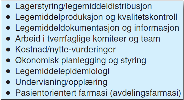 Tabell 11 Praksisdelen