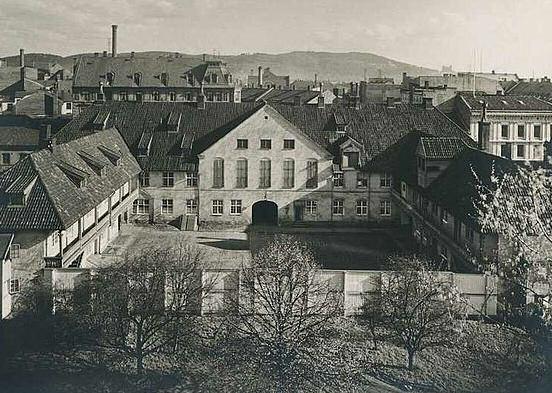 Tukthuset fotografert rundt 1910. – Foto Olaf Væring / Oslo Museum / Creative Communs.